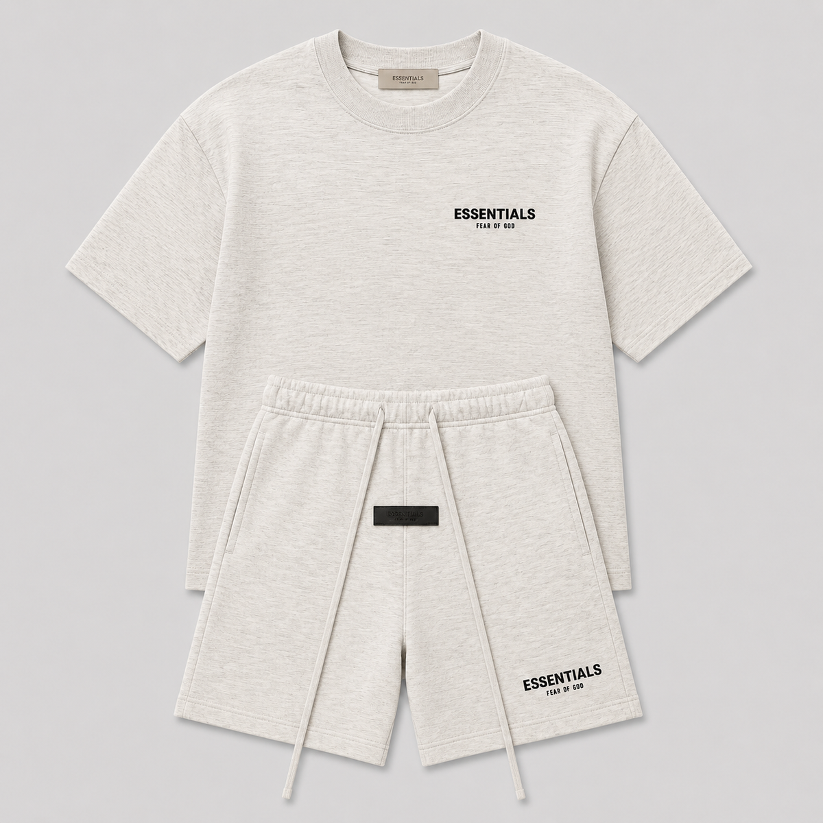 Conjunto Essentials gris claro